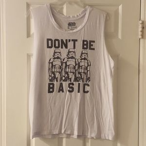 Star Wars Don't be Basic tank top